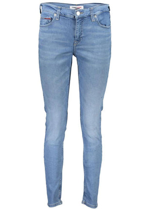 Tommy Hilfiger Azzurro Cotton Women's Skinny Jeans - XLchoice.com
