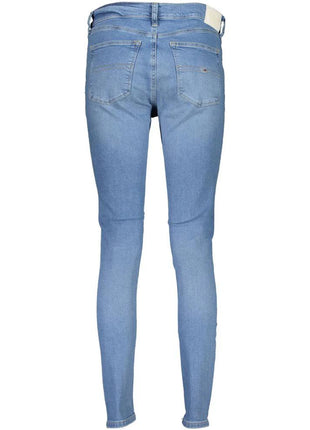 Tommy Hilfiger Azzurro Cotton Women's Skinny Jeans - XLchoice.com