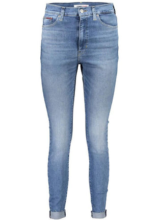 Tommy Hilfiger Azzurro Cotton Women's Skinny Jeans - XLchoice