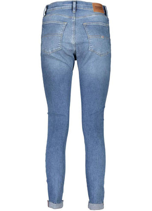 Tommy Hilfiger Azzurro Cotton Women's Skinny Jeans - XLchoice