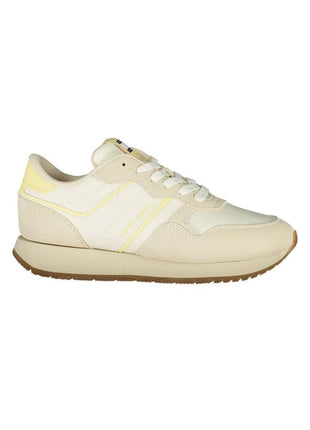 Tommy Hilfiger Beige Polyurethane Women Sneaker - XLchoice.com
