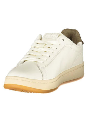 Tommy Hilfiger Bianco Polyurethane Women Sneaker - XLchoice