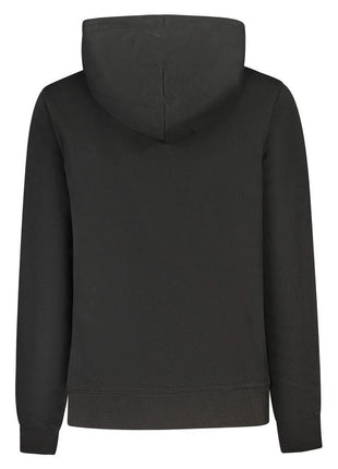 Tommy Hilfiger Black Cotton Women's Sweatshirt Hoodie - XLchoice