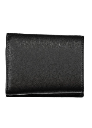 Tommy Hilfiger Black Polyurethane Women Wallet - XLchoice.com