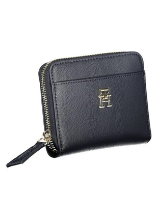 Tommy Hilfiger Blue Polyester Women Wallet - XLchoice