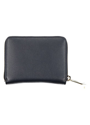 Tommy Hilfiger Blue Polyurethane Women Wallet - XLchoice.com