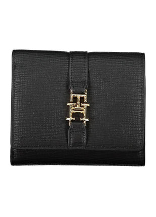 Tommy Hilfiger Nero Polyurethane Women Wallet - XLchoice