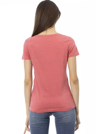 Trussardi Action Multicolor Cotton Women T-Shirt - xlchoice.com