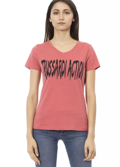 Trussardi Action Multicolor Cotton Women Top - xlchoice.com