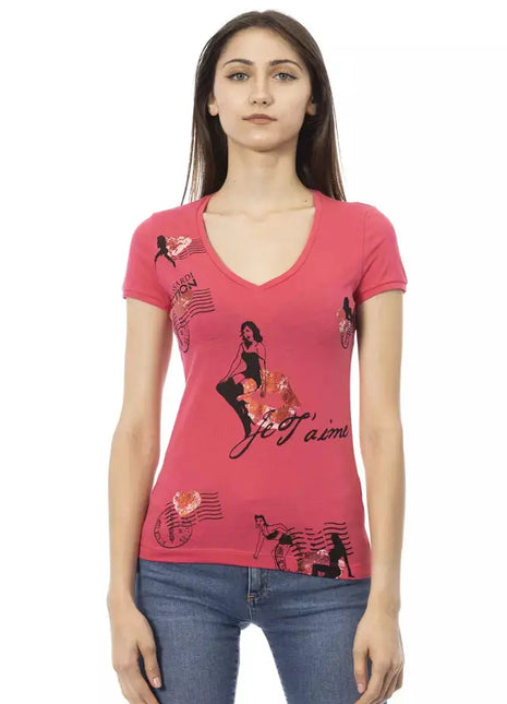 Trussardi Action Multicolor Cotton Women Top - xlchoice.com