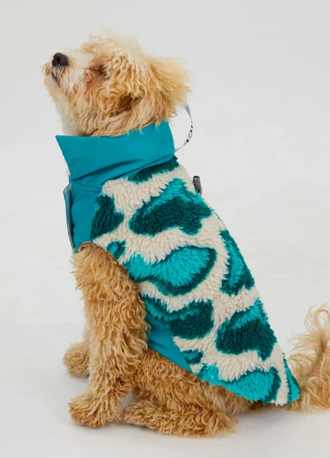 TürkisTraum Fleece Mantel-0