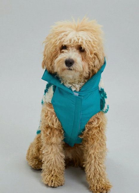 TürkisTraum Fleece Mantel-1