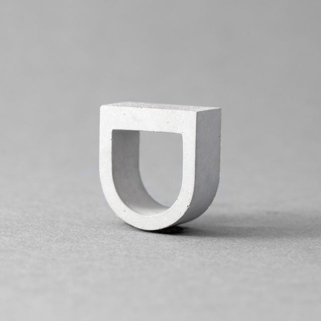 ARK CONCRETE RING | Pure Cement