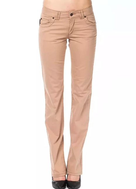 Ungaro Fever Beige Cotton Women's Jean - XLchoice