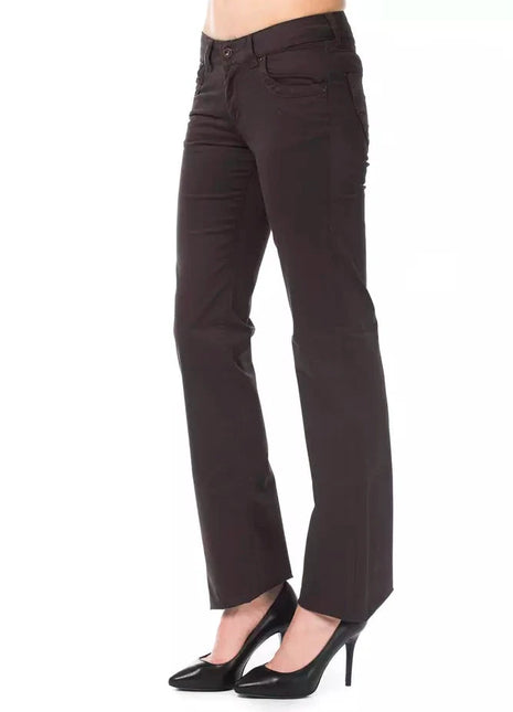 Ungaro Fever Brown Cotton Women's Pants - XLchoice
