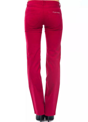Ungaro Fever Red Cotton Women's Pants - XLchoice