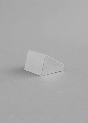 PYRAMID ALUMINIUMSRING | Elegant geometrisk justerbar ring - XLchoice