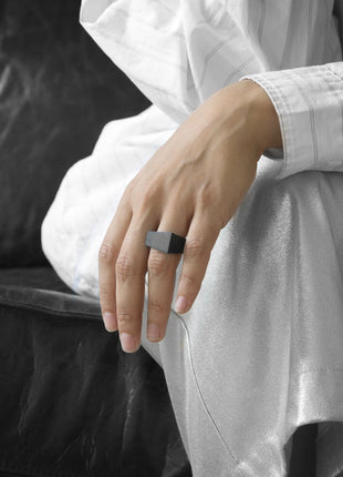 MK3 SORT BETONRING, ASYMMETRISK | Cement Ring-2