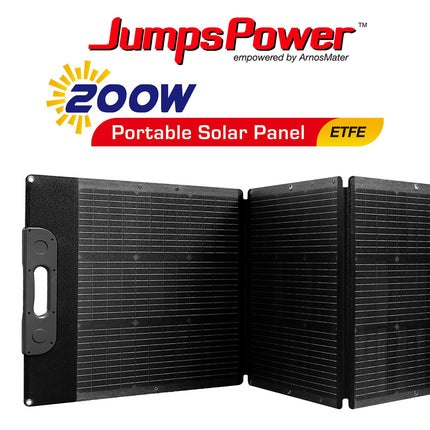 NNEDSZ 200W Solar Panel Portable Charger JumpsPower Power Generator Foldable