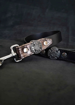 Viking Leather Leash - xlchoice.com