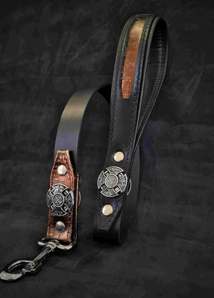 Viking Leather Leash - xlchoice.com