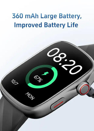 Smart Eco Drive Watch for Women, 1.95'' AMOLED Ultra-Clear Screen Activity Trackers with Heart Rate/Sleep/SpO2 Monitor, Smartwatch for iPhone/Samsung/Android - xlchoice.com