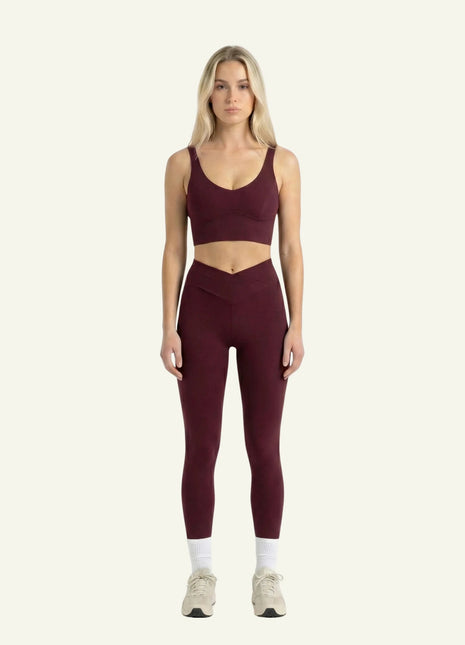 Women's Seacell Leggings - Burgundy - XLchoice