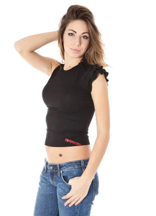 Zuelements Black Micro Modal Women T-Shirt - xlchoice.com
