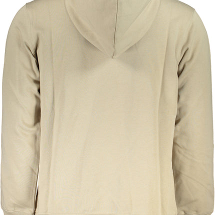 CALVIN KLEIN MEN'S BEIGE ZIPLESS SWEATSHIRT