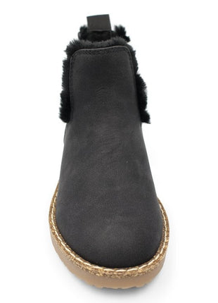 Leisure Warm Leopard Print Suede Boots Women