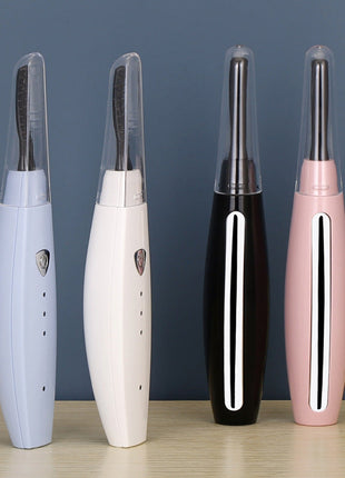 Electric Heated Eyelash Curler USB Rechargeable Eyelashes Curler Quick Heating Natural Eyelash Curler Long Lasting Makeup Tools