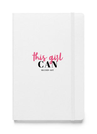 This Girl Can Hardcover bound notebook - JournalBook - stationery