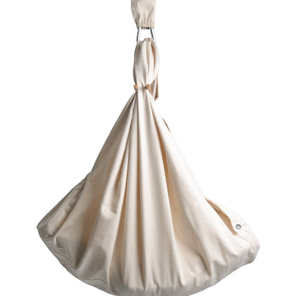 homba® baby závesná kolíska bavlnená krémová