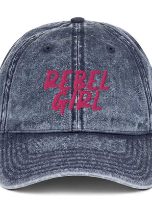 Vintage Cap REBEL GIRL Vintage Cotton Twill Cap