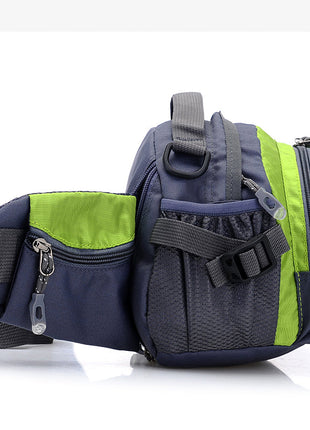 Wautton Outdoor Waist Bag Crossbody Sling Bag Nylon